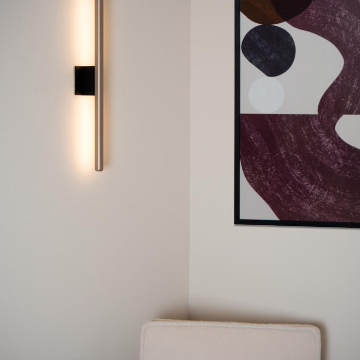 Lucide Premium BRAGA Wandlamp - Koffie