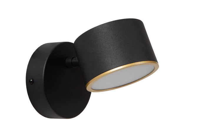 Lucide GIAN Wandlamp - Zwart
