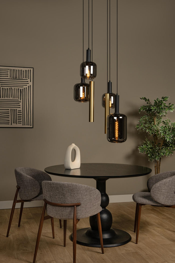 Lucide JOANET Tube Hanglamp - Messing