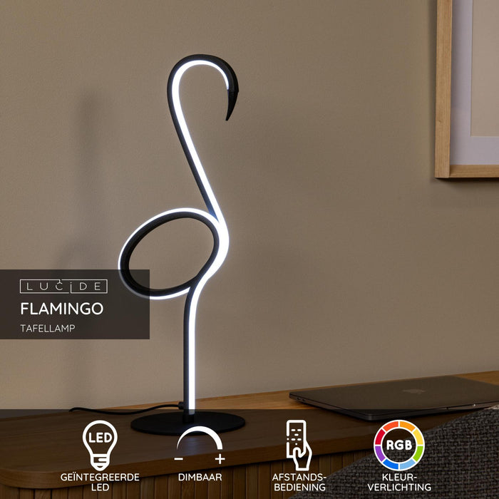 Lucide FLAMINGO Tafellamp - Multicolor