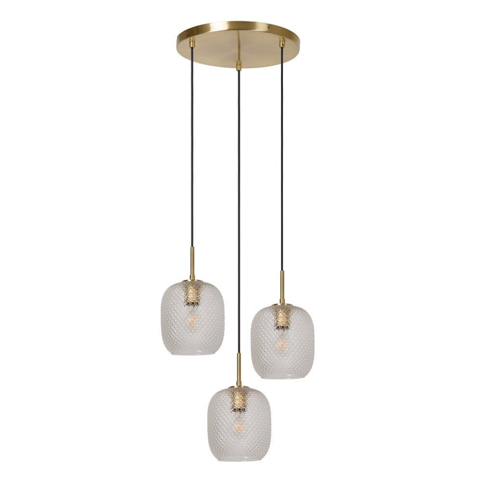 Lucide ALICENT Hanglamp - Mat Goud | Messing
