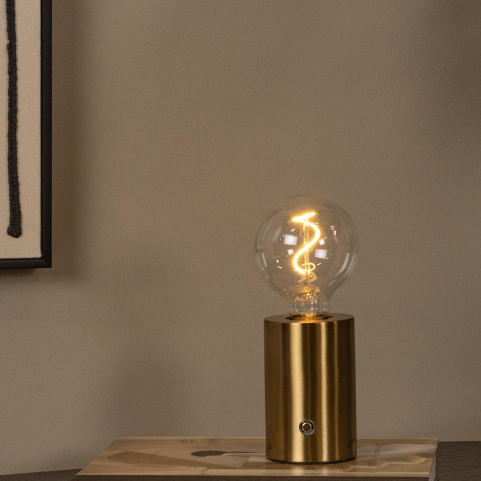 Lucide VIVO Tafellamp - Mat Goud | Messing