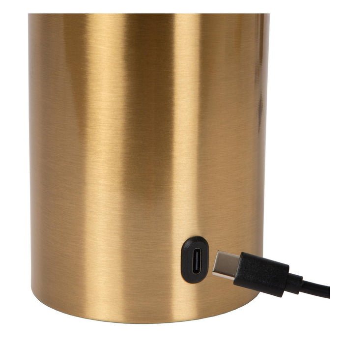 Lucide VIVO Tafellamp - Mat Goud | Messing
