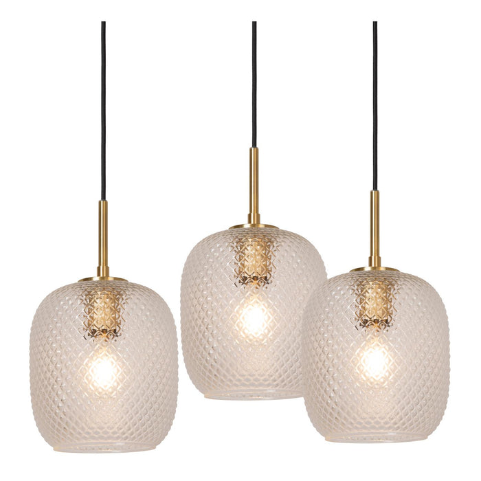 Lucide ALICENT Hanglamp - Mat Goud | Messing