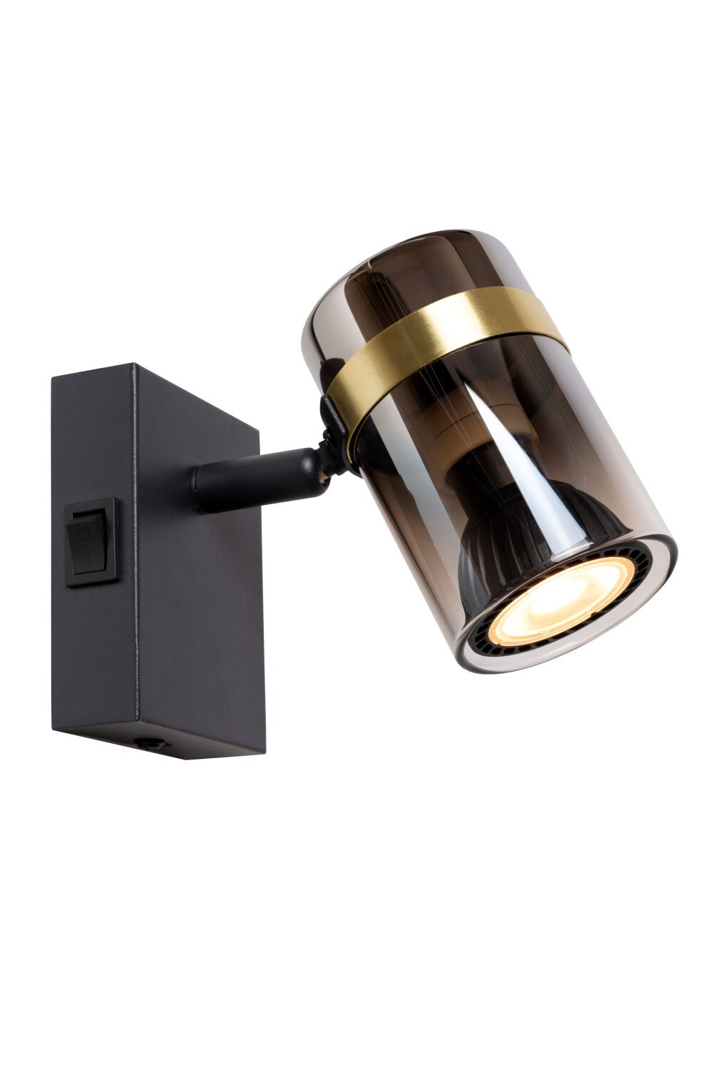 Lucide UPTON Wandlamp - Fumé