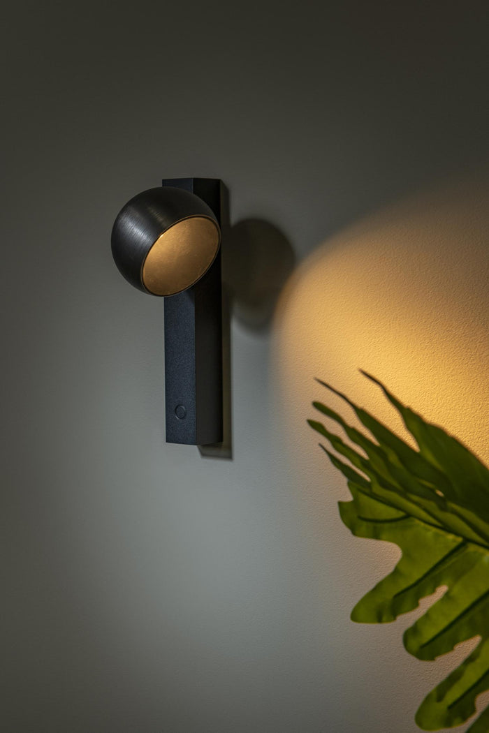 Lucide Premium ESFERA Wandlamp - Grijs ijzer