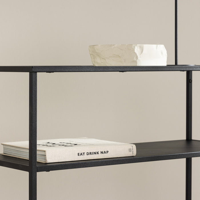 Fjôrd - Sidetable Zwart 30cm - Glas - Bogóta