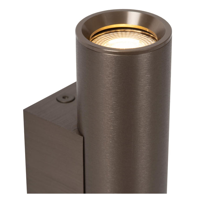 Lucide DUPLA Wandspot - Roest bruin