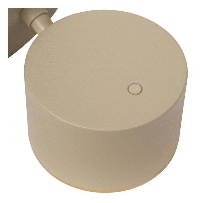 Lucide GIAN Wandlamp - Taupe