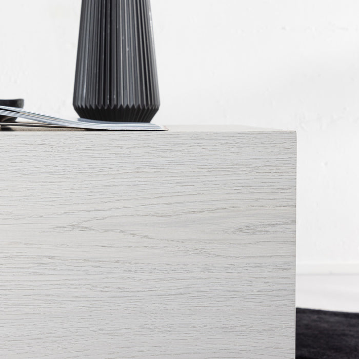 Fjôrd - Salontafel Wit 80cm - MDF - York