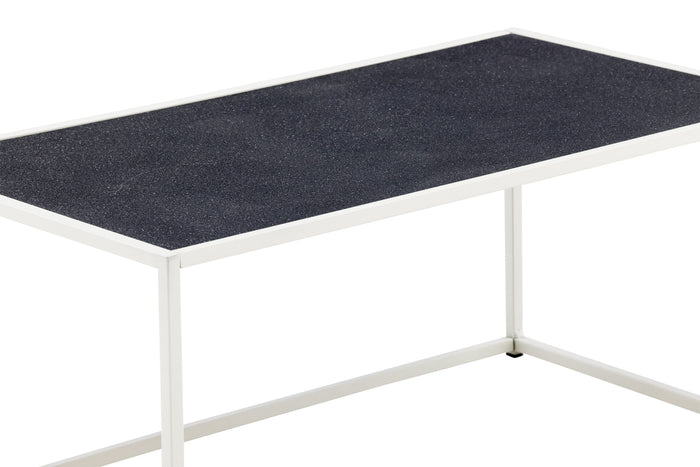 Fjôrd - Salontafel Beige 110cm - Staal - Siaton