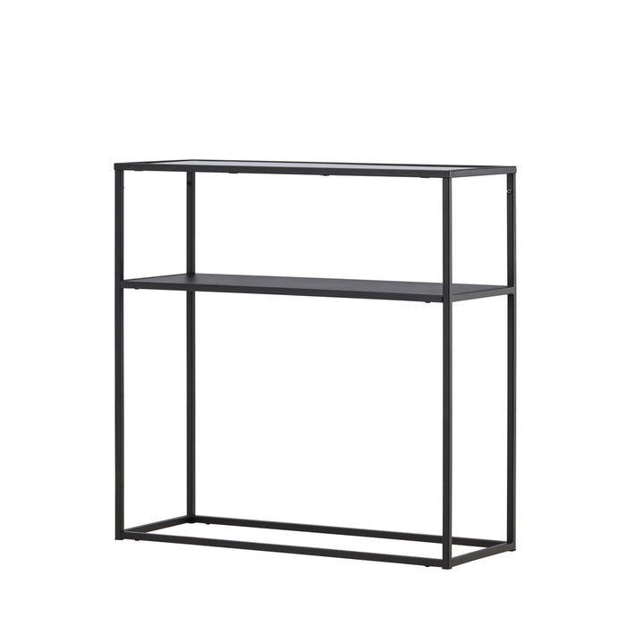 Fjôrd - Sidetable Zwart 30cm - Glas - Bogóta