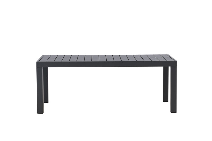 Fjôrd - Salontafel Zwart 120cm - Aluminium - Copacabana