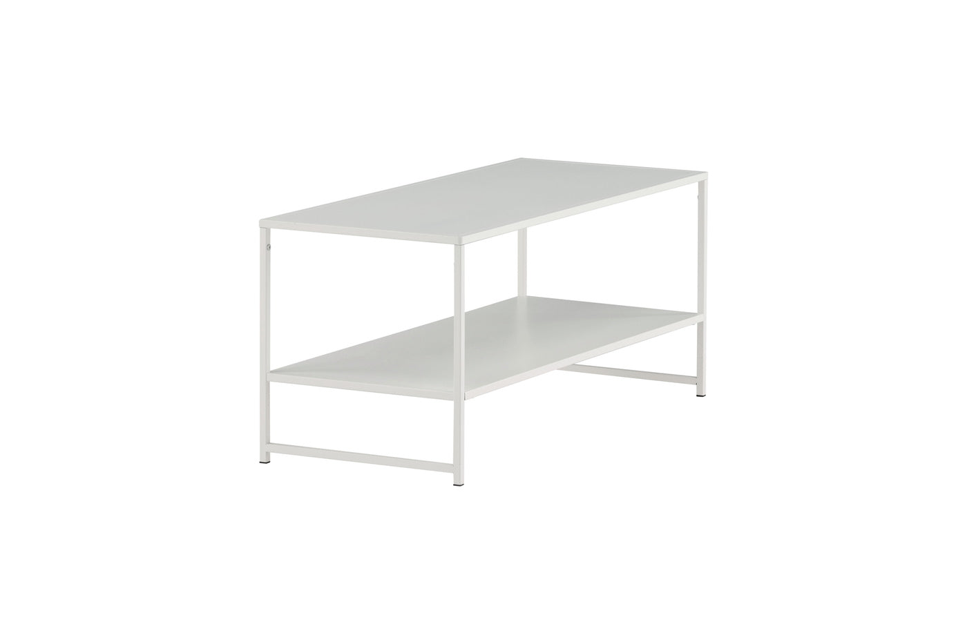 Fjôrd - Salontafel Wit 102cm - Staal