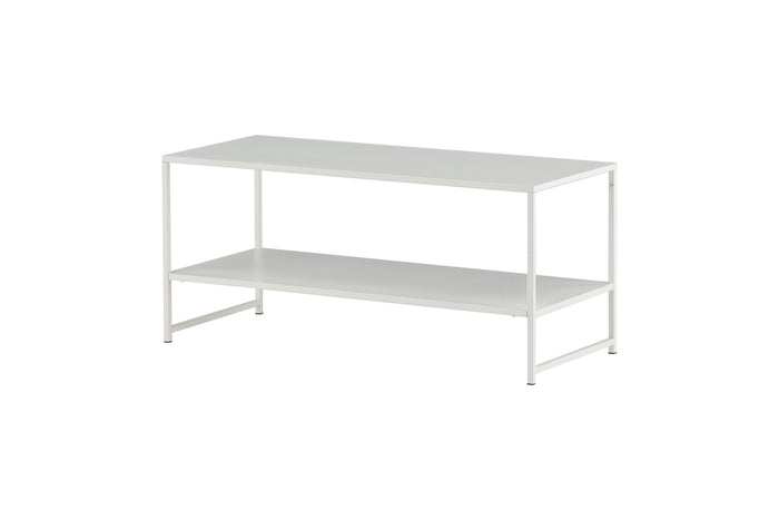 Fjôrd - Salontafel Wit 102cm - Staal