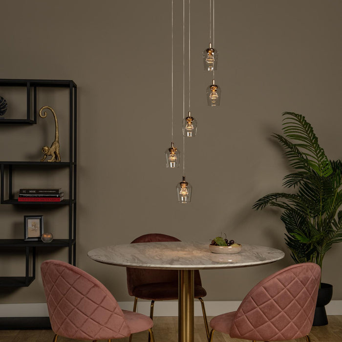 Lucide BERLIANE Hanglamp - Transparant