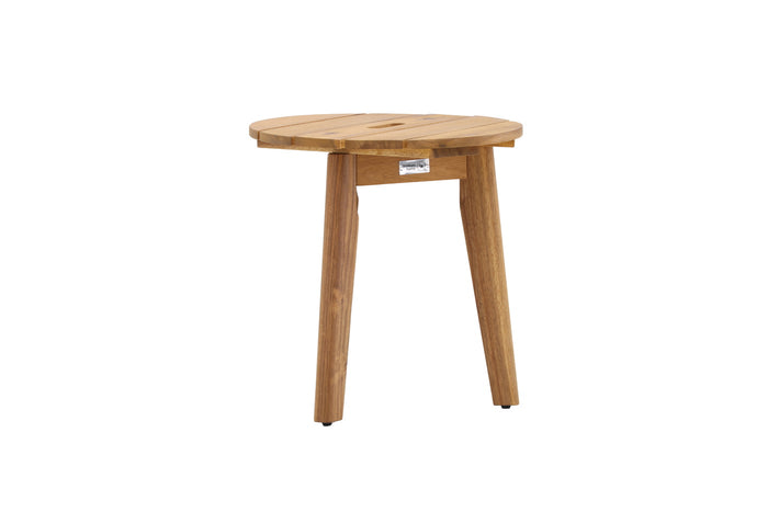 Fjôrd - Bijzettafel Naturel Ø40cm - Acaciahout - Chania