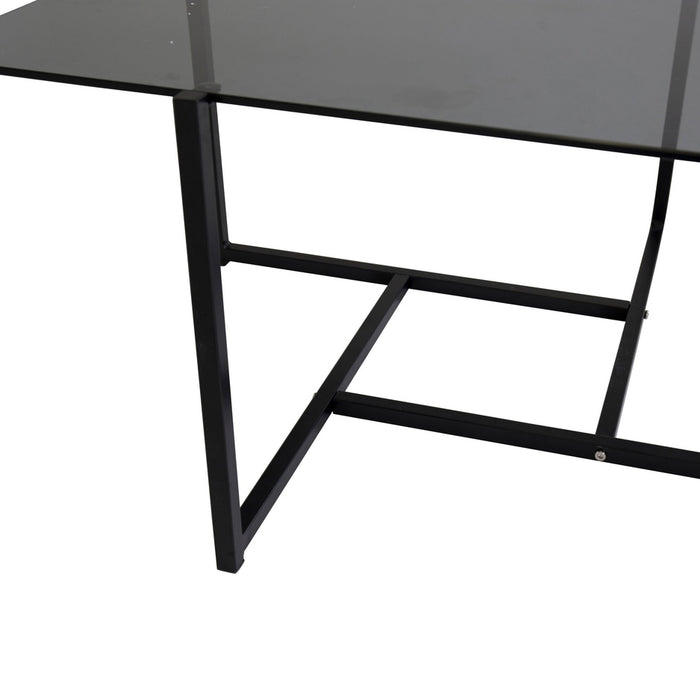 Fjôrd - Salontafel Naturel 80cm - Glas - Hybrid