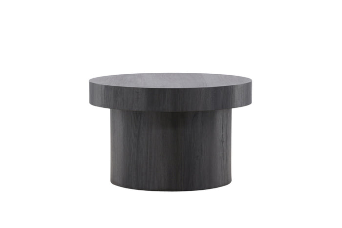 Fjôrd - Salontafel Zwart Ø80cm - Mdf - Malung