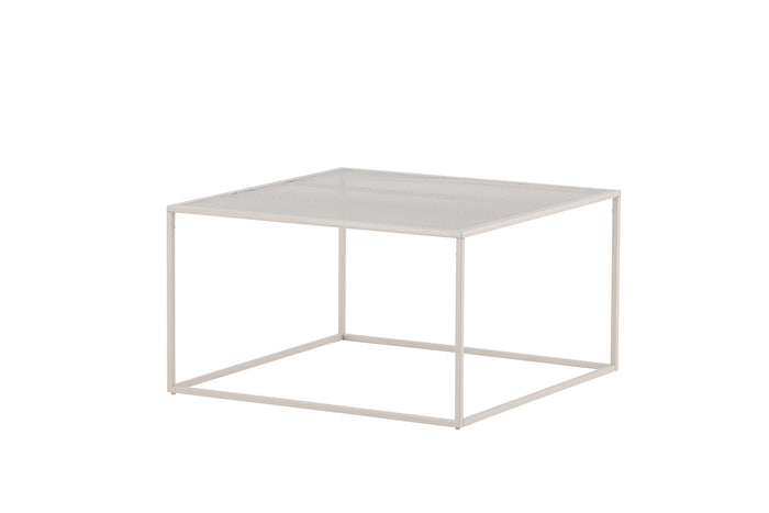 Fjôrd - Salontafel Beige 80cm - Staal - Netz