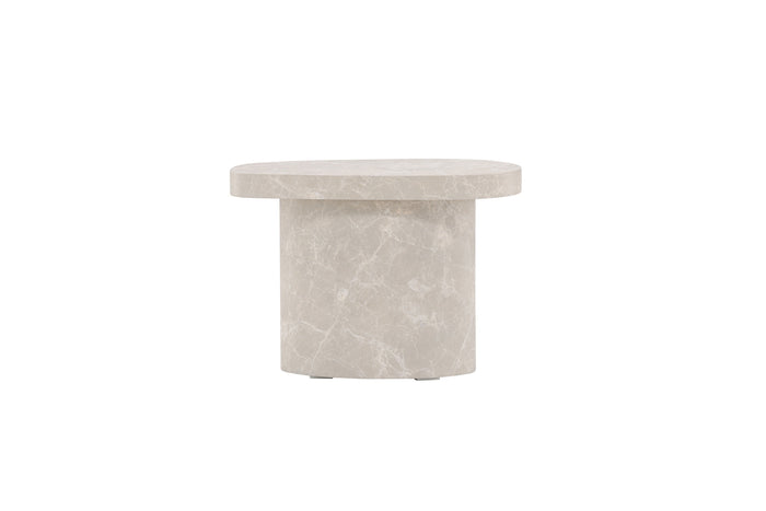 Fjôrd - Sidetable Grijs Betonlook 30cm - Båstad