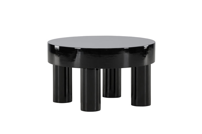 Fjôrd - Salontafel Zwart Ø60cm - MDF - Varberg