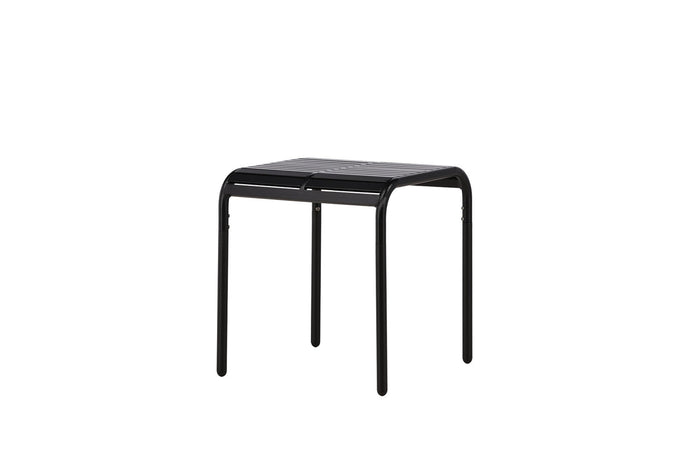 Rebellenclub Birch Tuintafel - 70 x 70cm - Zwart