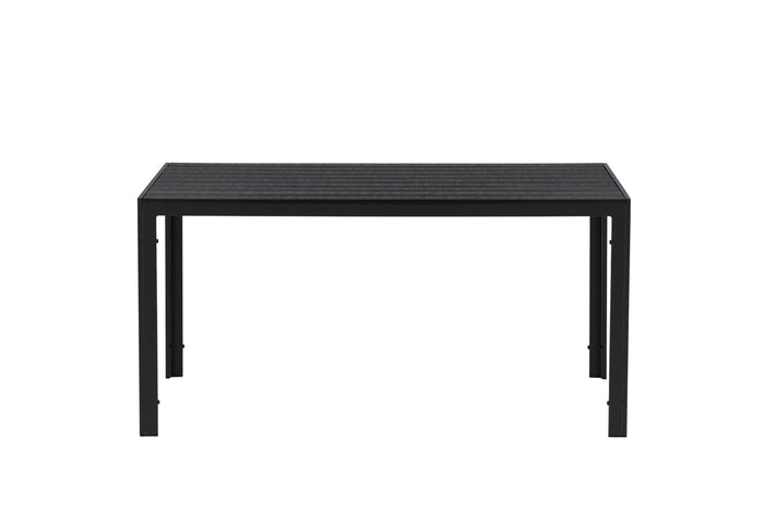 Fjôrd - Tuintafel Zwart 150cm - Multiplex - Break