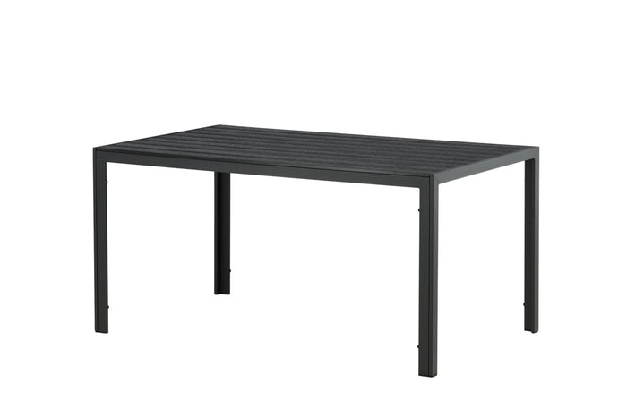 Fjôrd - Tuintafel Zwart 150cm - Multiplex - Break