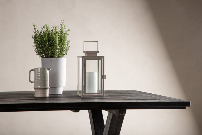 Fjôrd - Tuintafel Zwart 200cm - Acaciahout - Rives