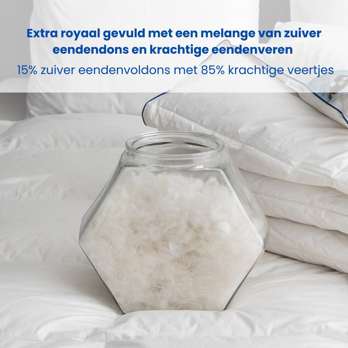 Fabiola - Zwaar Dons 4-Seizoenen Dekbed - 200x220cm