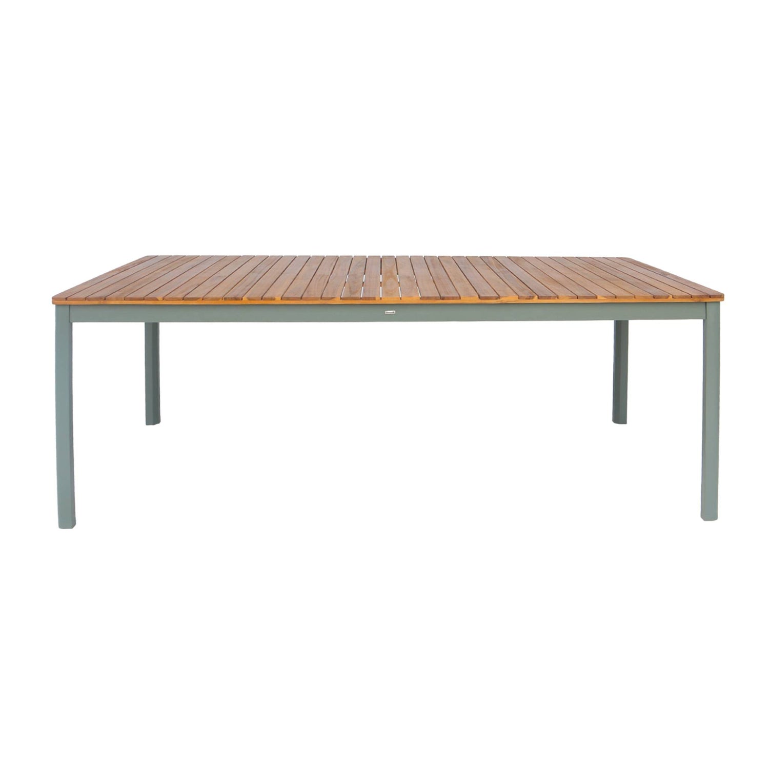 sweeek - Tuintafel van acacia met ronde hoeken, voor 8 personen