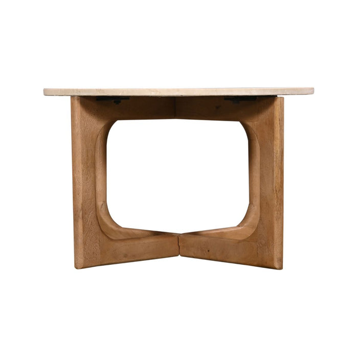 Giga Meubel - Salontafel Marmer Naturel - Set Van 2 - 90cm - Lino