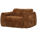 WOOOD Baggy Loveseat - 3D Chenille - Middenbruin - 81x138x101