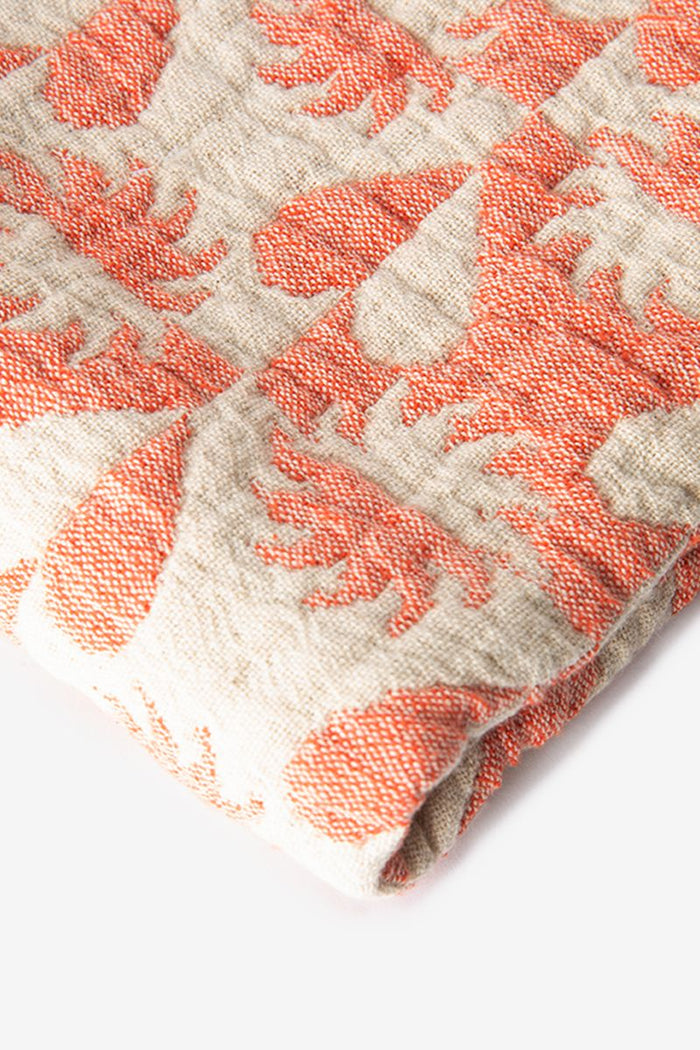 Sissy-Boy Roze geweven deken met dessin (130X180 CM)