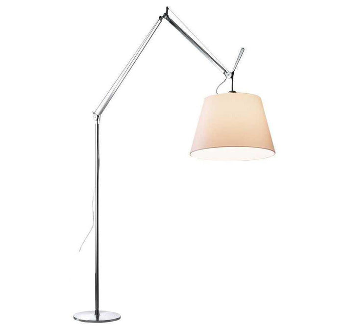 Artemide Tolomeo Mega Terra booglamp LED 3000K snoerdimmer alu