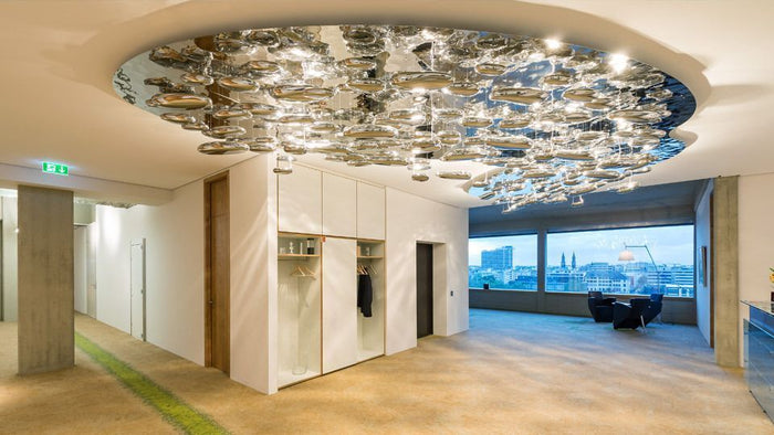 Artemide Tolomeo Mega Terra booglamp LED 3000K snoerdimmer alu