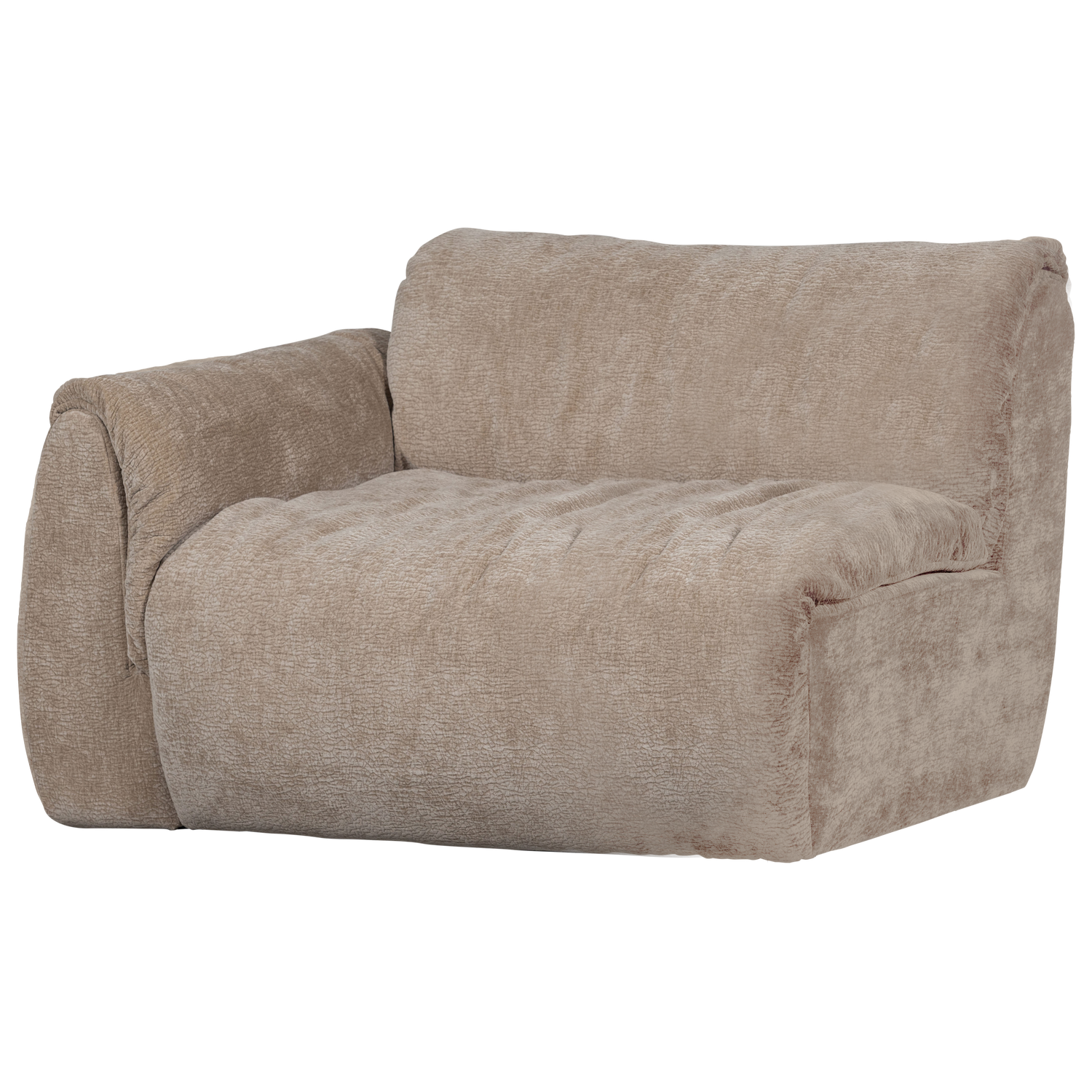 WOOOD Baggy 1-Zits Met Arm Links - 3D Chenille - Zand - 81x114x101