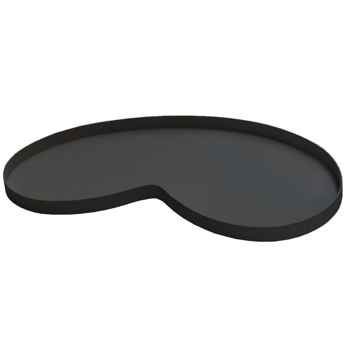 Vase The World - Villeta M black L67,5 x B36 x H2 cm