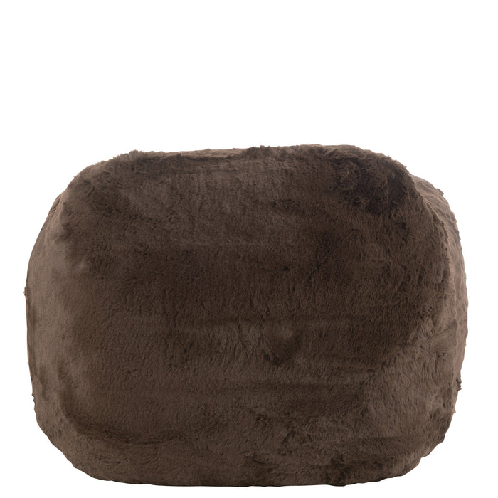 J-Line zetel Cutie - polyester - bruin - small