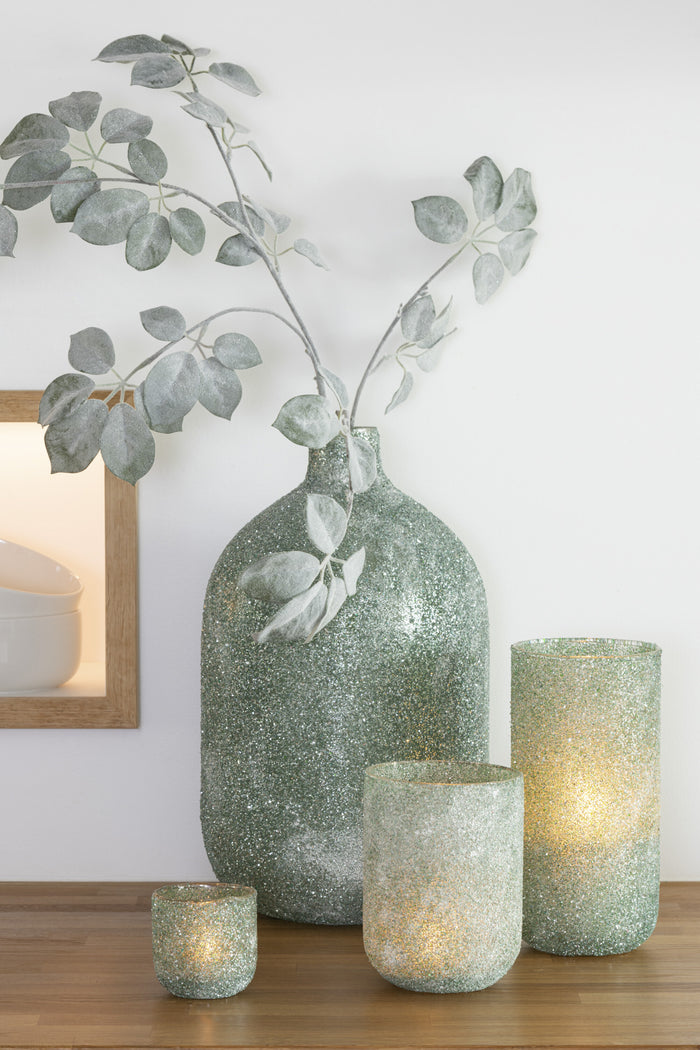 J-Line kaarshouder Fore - glas - groen - large