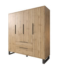 Meubella Kledingkast Harlow - Eiken - 191 cm