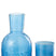 J-Line karaf - glas Maya - glas - blauw