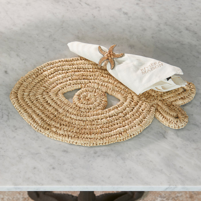 Riviera Maison Placemat Vis Naturel - Finest Fish Placemats - Sisal