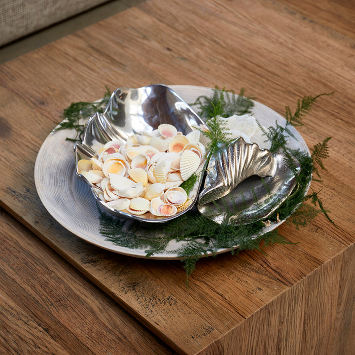 Riviera Maison Decoratieschaal Zilver - Sea Turtle Schaal - Aluminium