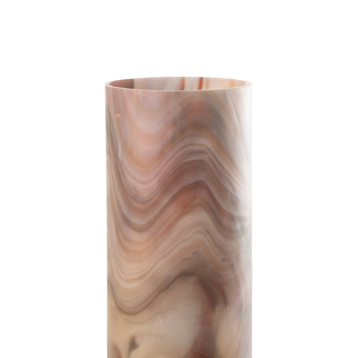 J-Line kaarshouder Arti - glas - bruin - small