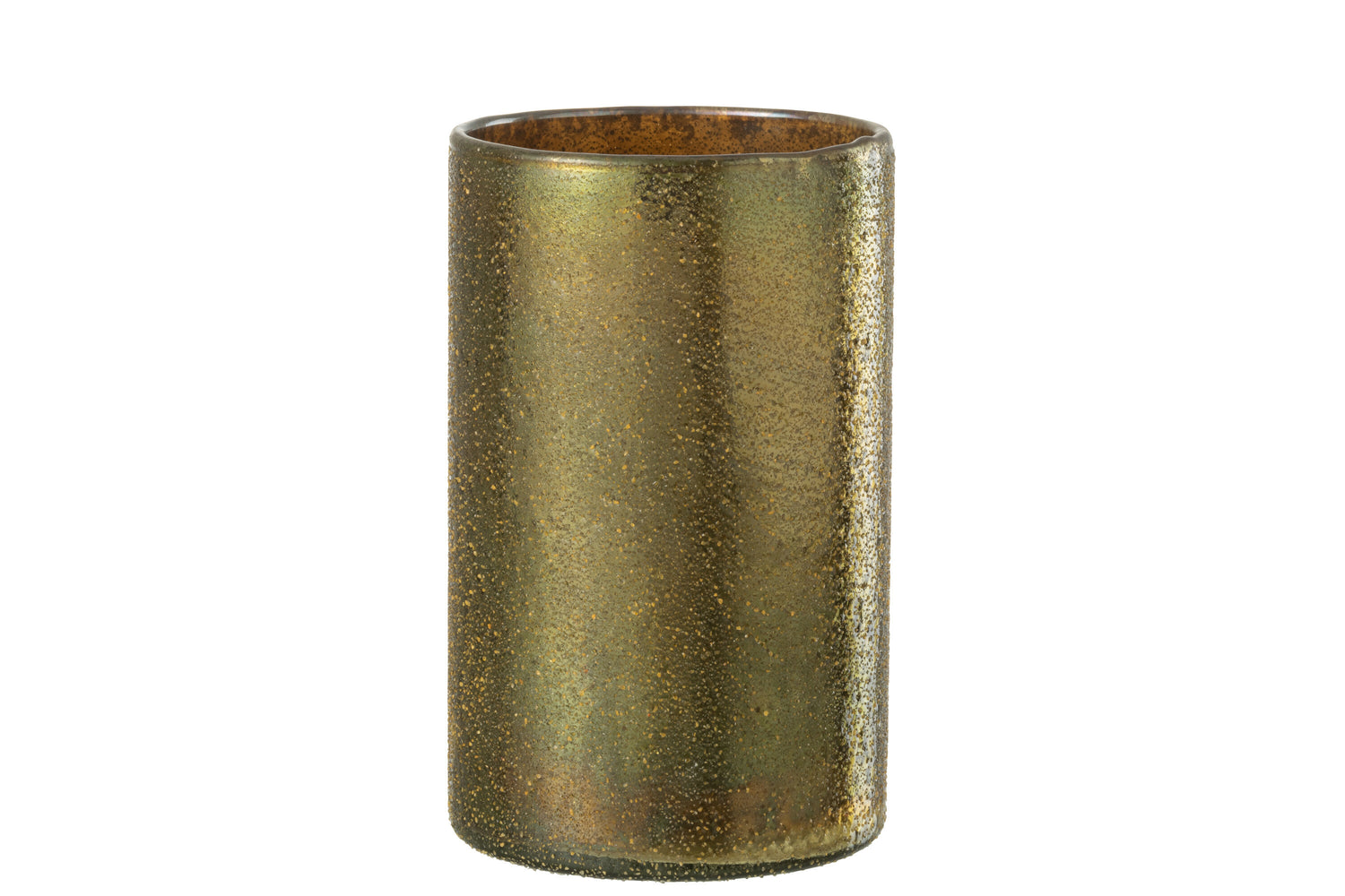 J-Line windlicht Spiegel - glas - goud - large