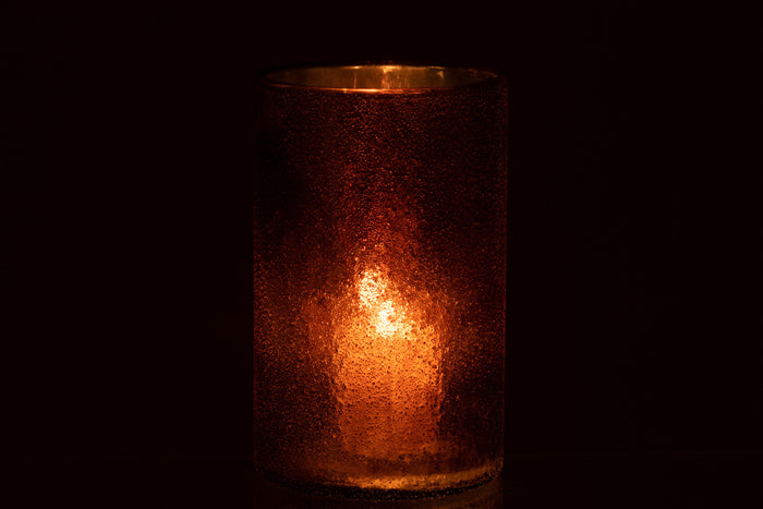 J-Line windlicht Spiegel - glas - goud - large