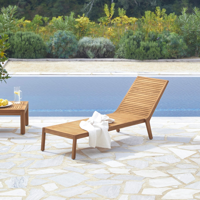 Tikamoon - Teakhouten ligbed voor buiten Teo