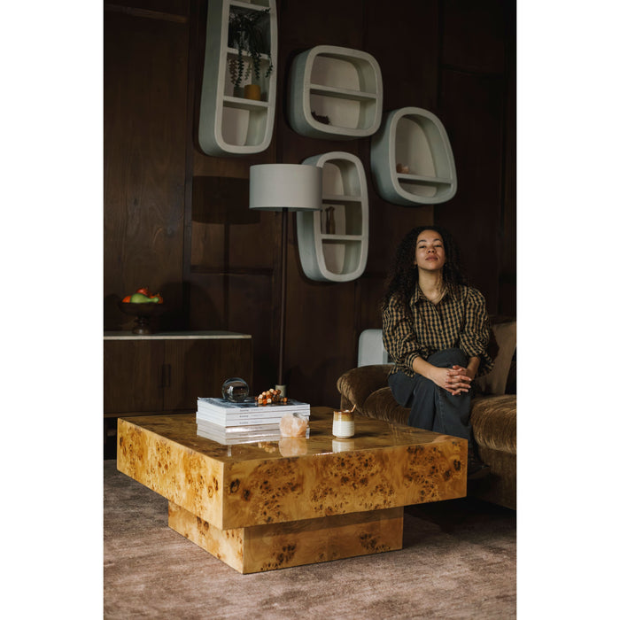 Dutchbone Quinn Salontafel 90x90 cm Hout Naturel